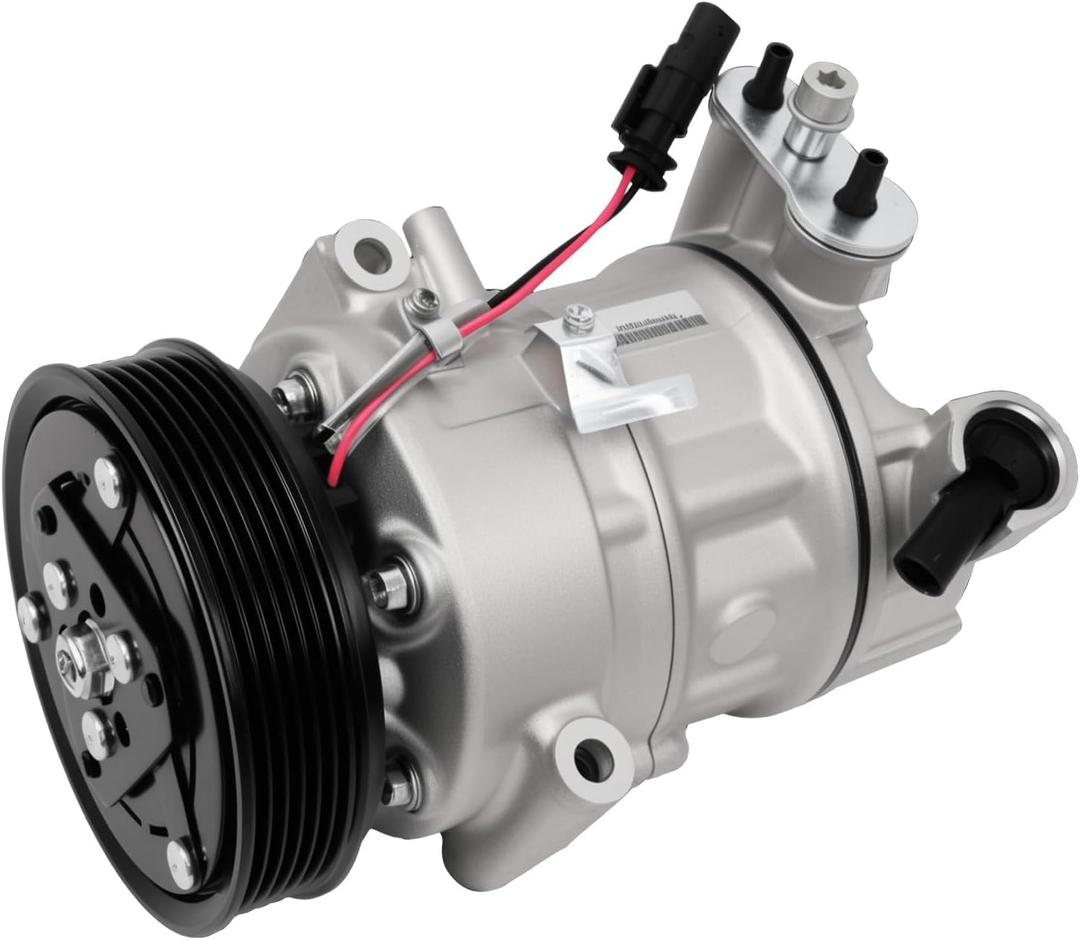 22221C Air Conditioner AC Compressor with Clutch Fits for 2011 Cruze 1.4L, Replace OE 13335248 (Only fit for Eco Submodel)