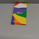 Meifigno Designed for iPhone 17 Pro Max Magnetic Case with Removable Phone Ring Stand, Glitter Card & Wrist Strap, Compatible with MagSafe, Built in Mirror, Phone Ring Holder + Case Kit, Orange