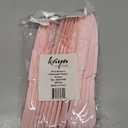 Baroque Pink Plastic Dinner Knives, Disposable, 9" by Kaya Collection, 20 Pack