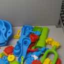 3-Tier Kids Water Table for Toddlers Kids Ages 3-5 4-8, Summer Outdoor Water Table Beach Kids Toys, Toddler Sensory Activity Sand Box Play Set with Rain Showers Splash Pond for Boys Girls