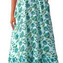 BTFBM Casual Women Summer Maxi Dresses 2026 Loose Sleeveless Sundress Spaghetti Strap Boho Long Dress Vacation (L)