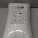 MIULEE Throw Pillows Inserts, Pack of 2 18x18 Inch 100% Virgin Fiber Filling Bed Couch Pillows