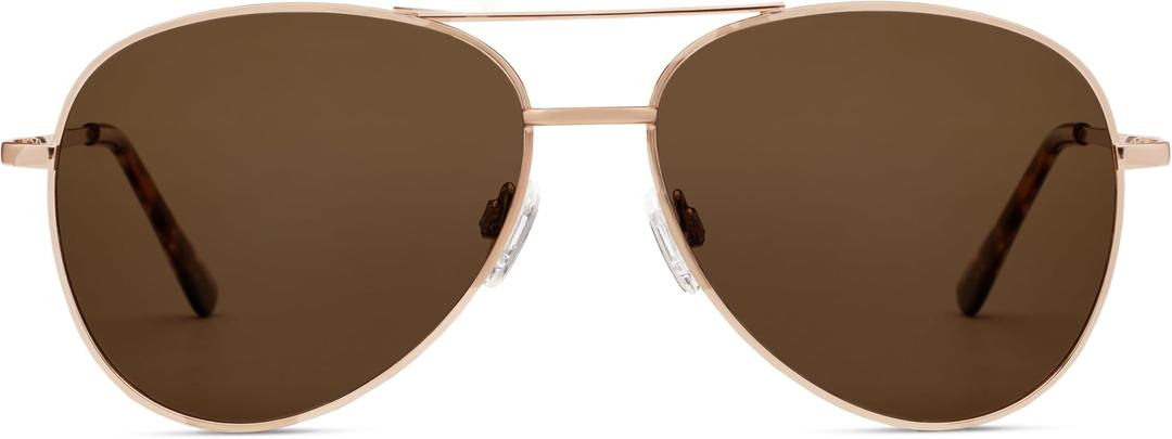 Peepers by PeeperSpecs Womens Ultraviolet Reading Aviator Sunglasses, Black, 2.00