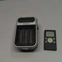 Minetom Portable Plug In Space Heater, 800W Small Wall Heater for Indoor Use, Remote, 12H Timer, ECO Mode, Overheat Protection, Fast and Safe Heat for Bathroom Garage Office Bedroom Home, 1 Pack