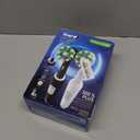 Oral-B Pro 1000 CrossAction Electric Toothbrush, Black and White, 2 Count