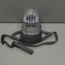 Baskerville INVISA Basket Dog Muzzle - Patented Humane Design with Facial Visibility, Padded Nose Band, Dog can Pant and Drink, Prevents Biting and Scavenging. Muzzle for Medium-Sized Dogs (Size 4)