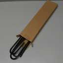 12 Inch Rebar Stakes, J Hook Ground Stakes 6 Pack Black Ground Anchors for Tent Heavy Duty for Plants Anti-Rust Landscape Fabric Artificial Turf