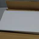 4 Pack Trifold Poster Board 48" X 36", IKAYAS 36 X 48 inch Double Sided White Poster Boards with Board Headers, Science Fair Display Boards for Mounting, Art,Display, Projects Classroom Supplies