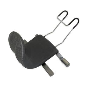Rehabilitation Advantage Walker Knee and Leg Support for Adults, Black