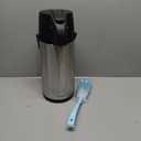 Airpot Coffee Dispenser Thermal with Pump,3L/102 Oz Insulated Stainless Steel Large Airpot Coffee Carafe Lever Action for Hot/Cold Water,Thermal Carafe for Hot Cocoa for Parties (101.4 Ounces)