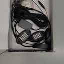 WZP 4 Pods RGB LED Rock Lights, Multicolor Underglow LED Light Kit with APP Control & Music Mode, 12V Waterproof PVC Off Road Lights, Wheel Light for Truck SUV ATV UTV Golf Cart Pickup