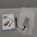 Sodola USB C to Ethernet Adapter 2.5G, Ethernet Adapter for Laptop, Aluminum, Type C to RJ45 Network Internet LAN Adapter, Compatible for NAS, MacBook Air/Pro, iPhone 15/16 Pro/Max