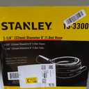 Stanley 13-3300 6-Foot Shop Vacuum Hose, Fit for Wet Dry Vac SL1811 SL18115P SL18116 SL18116P SL18117 PCX18301-4B SL18301-4B SL18410-5B PCX18406-5B SL18117P SL18407P-8A SL18905P-4 SL18017P, Black