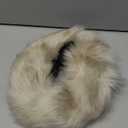 Faux Fur Headband for Women Elastic Fuzzy Thick Earmuffs Winter Headwrap Ear Muffs Furry Ear Warmers Cold Weather (Apricot)