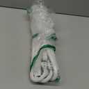 TVWOO 4 Pack Wrap Around Curtain Rods,White Curtain Rods 28 to 48 Inch,5/8 Inch Adjustable Blackout Curtain Rod Set with Bracket,Room Darkening Window Rod,Metal Hidden Curved Drapery Rods 28-48",White