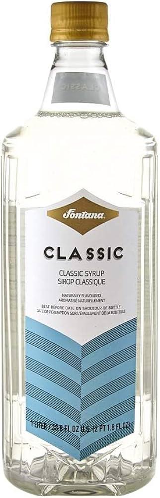 Fontana Classic Coffee Beverage Flavoring Syrup 1 Liter 33.8 Fl Oz Exp. 02/12/2027