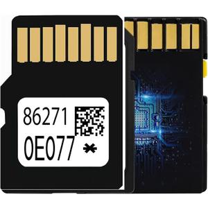 2025 Navigation SD Card 86271-0E077, for Rav4 Corolla Avalon Camry Tacoma, Latest Update USA/CAN GPS Map