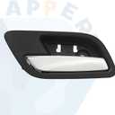 APPERFiT Interior Door Handle for Rear Driver Side 22855643 Compatible with 2007-2014 Chevy Chevrolet Silverado 1500 2500 3500 Avalanche Suburban Tahoe, GMC Sierra Yukon Truck Door Parts