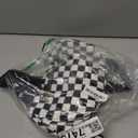 Bum Bags for Women Checkered Crossbody Bag Large Nylon Belt Purse Fanny Packs, Bonus with a Extra Strap (Black and White Checkered(No Wallet))