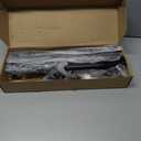 Adjustable Over-The-Door Garland Hanger, Heavy Duty Wreath Hanger for Front Door, No Nails or Screws Damage-Free, Fits Standard Door Frame Depths 34-42 Inch, Black