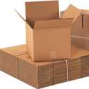 AVIDITI Shipping Boxes Small 12"L x 12"W x 12"H, 25-Pack | Corrugated Cardboard Box for Packing, Moving and Storage