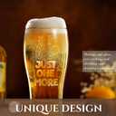 Onebttl Gardening Gifts for Men, Plant Lovers, Unique Garden Gifts for Gardeners - Just One More Beer Glass 450ml/15oz - Beer Glass Gifts for Father's Day, Christmas, Thanksgiving