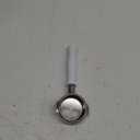 Normcore 58mm Bottomless Portafilter Fits La Marzocco, Naked Portafilter with 18g Basket Included, Anodized Aluminum Ergonomic Handle, Espresso Extraction Tool, White