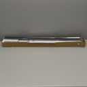 SMARTSTANDARD 34" Bifold Sliding Barn Door Hardware Kit, 2.8ft Top Mount Bi-Folding Track Kit for Double 15" Closet Pantry Laundry Doors-Smoothly and Quietly, Black [No Door]