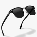 livho Rimless Trendy Polarized Sunglasses Men Women, Retro Sun Glasses for Men Women 2025, Semi Rimless UV Protection Shade
