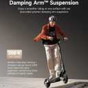 NAVEE GT3/ST3/GT5 Series Electric Scooter, 20/25 MPH Top Speed, 30-55.9 Miles Max Range, 1000-1638W Motor with Dual Suspension, 10" Tires, Foldable for Adults Teens