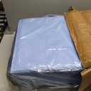 Extra Large Foldable Dog Pool 107x20, EPN Heavy Duty Hard PVC Collapsible Dog Pool for Large Dogs and Kids, Leakproof Non-Slip Pet Wading & Bathing Tub with Drain, for Indoor & Outdoor Use