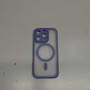 TOCOL Magnetic for 16 Pro Light Blue Case, Upgraded Full Camera Protection, Compatible with Magsafe, Drop Protection, Translucent Matte Back Bumper for iPhone 16 Pro 6.3-Inch (Light Blue)