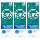 Tom's of Maine Fluoride-Free Rapid Relief Sensitive Toothpaste, Fresh Mint, 4 oz. 3-Pack 