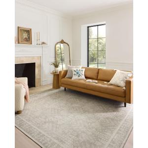 Loloi Rifle Paper Co. Maison Collection MAO-02 Bough Natural 2'-3" x 3'-9", .19" Pile Height, Accent Rug