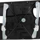 TRQ Front Left Power Window Regulator & Motor Assembly Drivers Side Compatible with 2013-2018 Ram 1500 2019-2021 1500 Classic 2013-2021 2500 3500 4500 5500
