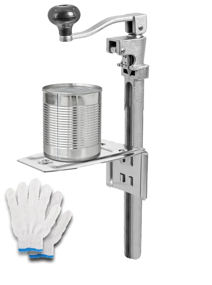 Commercial Heavy Duty Can Opener- Adjustable Manual Opener