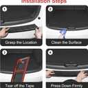 Rear Bumper Protector for Mazda 2017-2025 2026 CX5 CX-5 Car Accessories ABS Plastic Material Matte Black Resistant Trunk Door Entry Guards