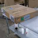 HLPB Folding Table Picnic Table Set, 6 ft Camping Table with 2 Benches, Outdoor Indoor Portable Folding Furniture for Working Meeting Party, Camping, Picnic, Weddings w/Handle and Safety Locks, White