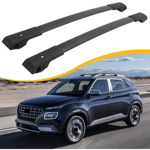 Roof Rack Cross Bars Fit for Hyundai Venue 2020-2026 Cargo Bars Carrier Crossbars Rooftop Rack Accessories