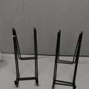 Picture Holder Stands 4pcs Iron Photo Frame Bracket Set Easel Display Holders Artwork Stand Book Display