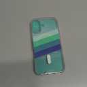 Smartish iPhone 17 MagSafe Clear Case - Gripmunk Magnetic Slim Case [Lightweight + Protective] Anti-Yellowing Thin Grip Clear Cover for Apple iPhone 17 - Deep End