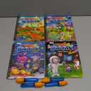 ArtCreativity 4 Pack Magic Water Coloring Books for Toddlers, Reusable Magic Water Pen Coloring Books for Kids - Mess Free Water Art Book for Toddlers - Travel Activity Toys, No-Mess Coloring