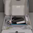 Veise VE06-H Smart Front Door Lock Set, App Control, Keyless Entry Deadbolt with Lever Handle, Electronic Digital Touchscreen Keypad, Auto Lock, Easy Install, Matte Black