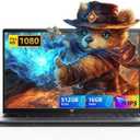 ACEMAGIC 2025 Laptop,15.6In Laptop Computer with Quad Core-12th Alder Lake N97(Up to 3.6GHz), 16GB DDR4 512GB Hard Drive for Business, School, Offic