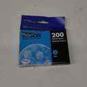 EPSON 200 DURABrite Ultra Ink Standard Capacity Cyan Cartridge (T200220-S) Works with WorkForce WF-2520, WF-2530, WF-2540, Expression XP-200, XP-300, XP-310, XP-400, XP-410