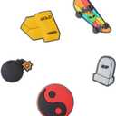 2 x Crocs Jibbitz Sports & Interests Sk8r Boi 5-Pack One Size