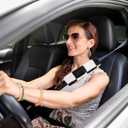 7 x Gatuida 2 Pcs Decorate Comfortable Seats Strap Covers Pads Shoulder Strap Shoulder Strap Cushion Checkered Belt Cover Protector Car Seats Strap Cover Soft Seat