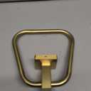 Brushed Gold Towel Ring for Bathroom, Kitchen Bath Towel Holder Hangers Wall Mount Heavy Duty Stainless Steel