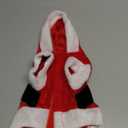 Idepet Santa Dog Costume Christmas Pet Clothes Winter Hoodie Coat Clothes for Dog Pet Clothing Chihuahua Yorkshire Poodle, Small (Pack of 1)