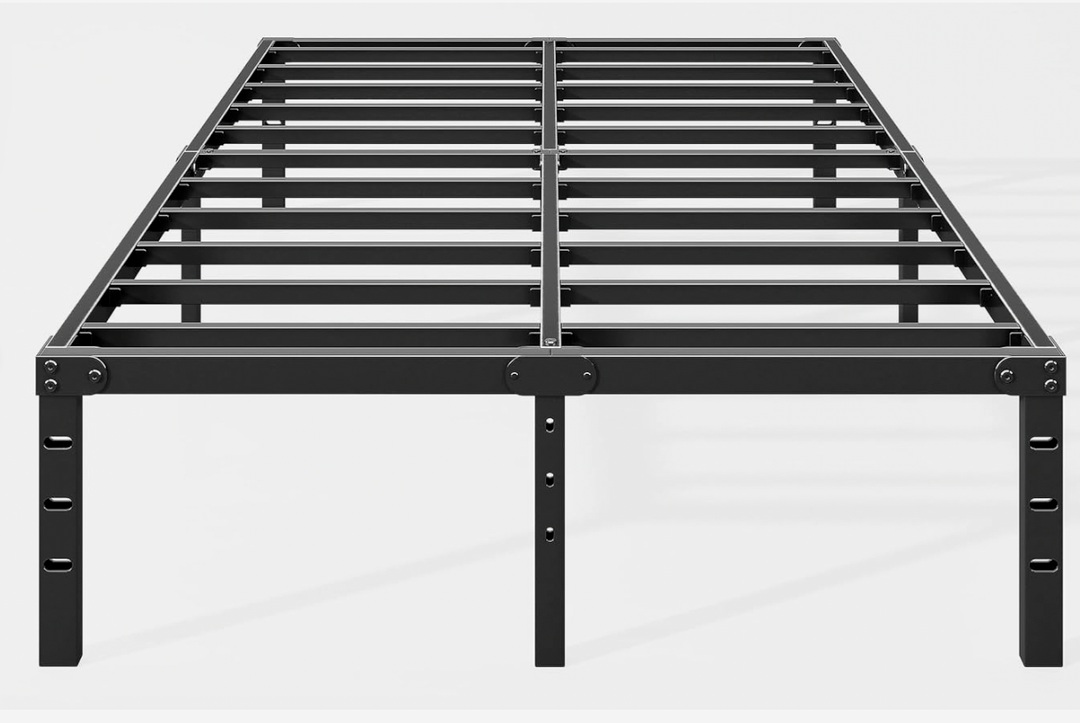 14 Inch Queen Bed Frame - Sturdy Platform Bed Frame Metal Bed Frame No Box Spring